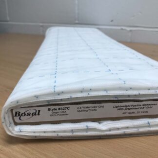 Bosal Polyester Watercolor Craft and Quilters Grid 2.5 inch x 25yrd/22m